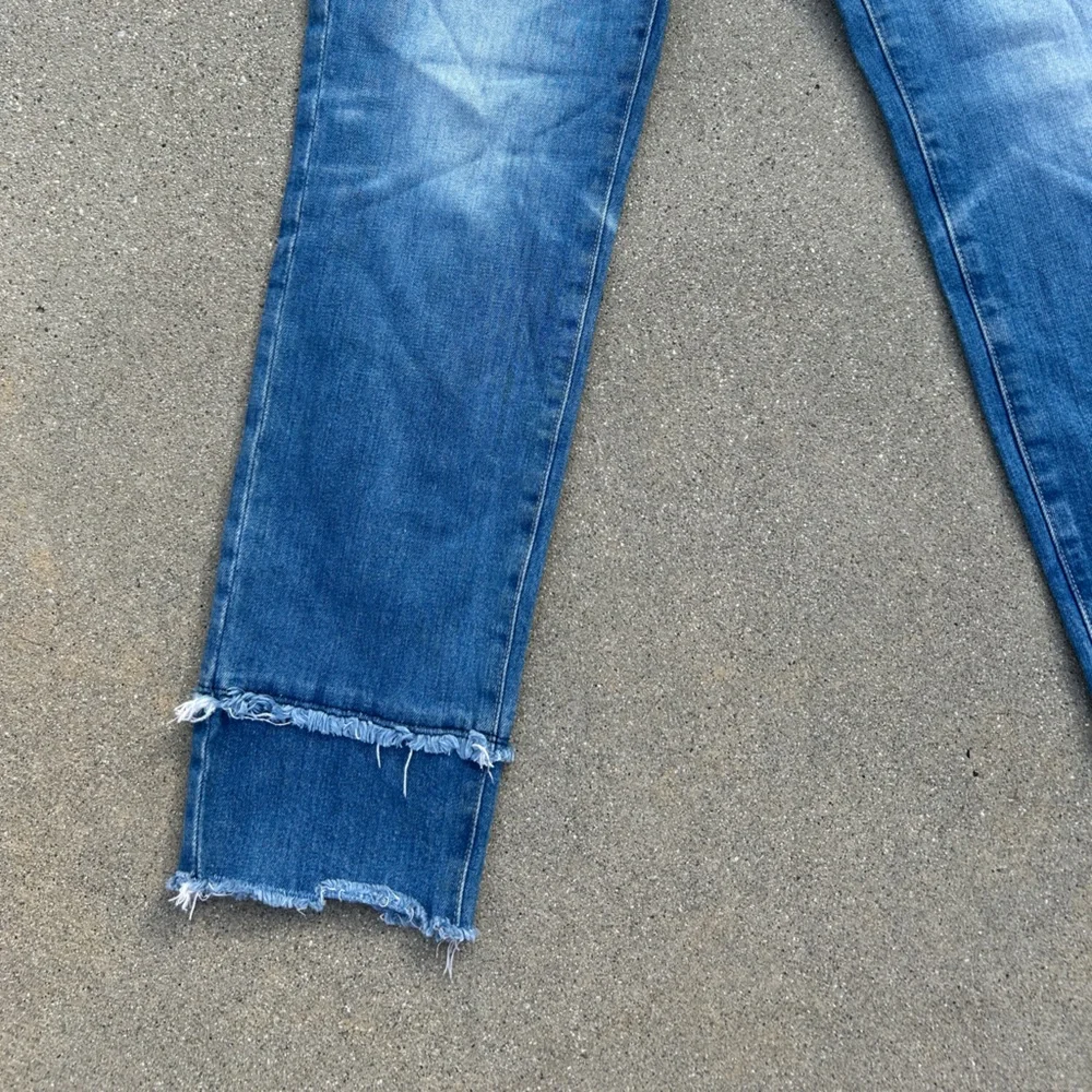 Adriano Goldschmied The Isabelle High Rise Straight Leg Denim Jean Women Sz 26 R - Picture 4 of 10